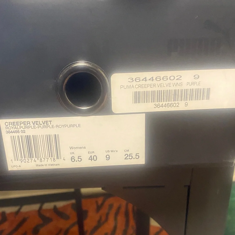 Puma Creeper Velvet Sneakers - Picture 2 of 5